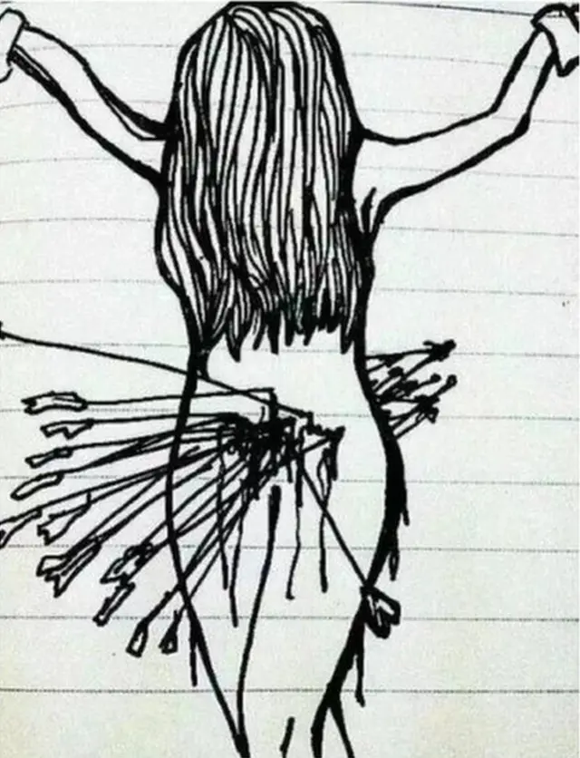 माहवारी पर ग्राफ़िक्स