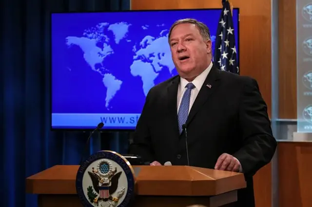 مایک پومپئو، وزیر خارجه آمریکا
