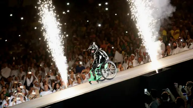 Inauguración de los Juegos Paralímpicos de Río 2016.
