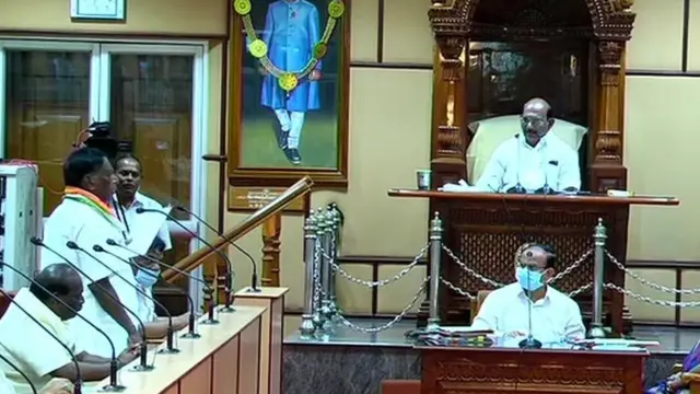 पुदुचेरी में आज विश्वास मत, क्या गिर जाएगी कांग्रेस सरकार