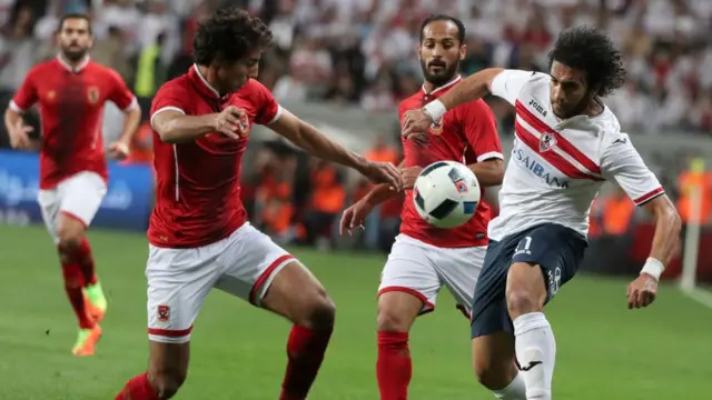 لقاء بين الأهلي والزمالك. صورة أرشيفية
