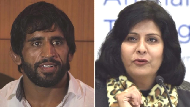 दीपा मलिक और बजरंग पुनिया