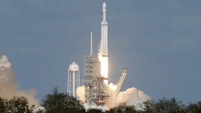 Lançamento do Falcon Heavy