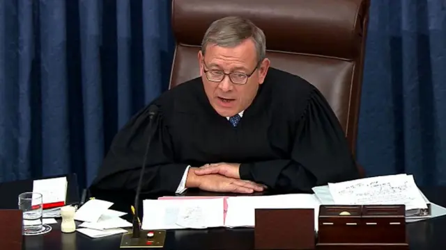 El presidente de la Corte Suprema, John Roberts.