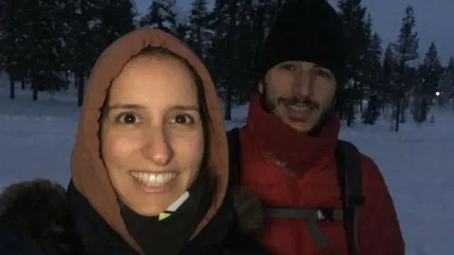 María and her husband