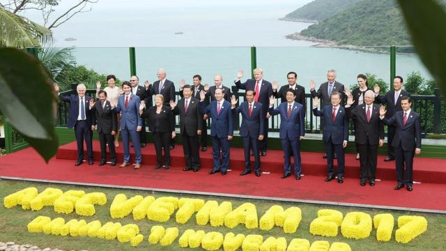 Lãnh đạo các nước dự hội nghị APEC tại Đà Nẵng