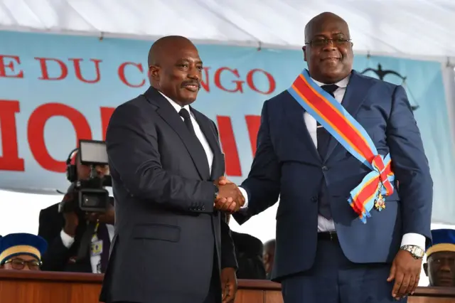 Tshisekedi ubu agomba gukorana neza n'uwo yasimbuye ufite ubwiganze mu nteko