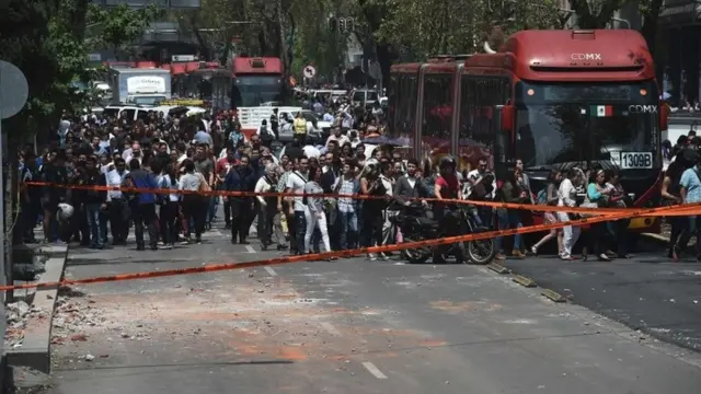 मेक्सिको सिटी में भूकंप