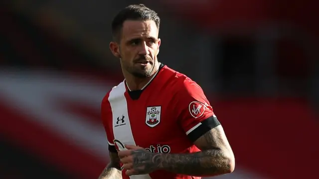 Southampton striker Danny Ings