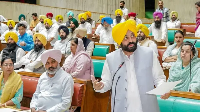 ਮੁੱਖ ਮੰਤਰੀ ਭਗਵੰਤ ਮਾਨ ਨੇ ਰਾਜਪਾਲ ਦੇ ਭਾਸ਼ਨ ਉਪਰ ਜਵਾਬ ਦਿੱਤਾ ਹੈ