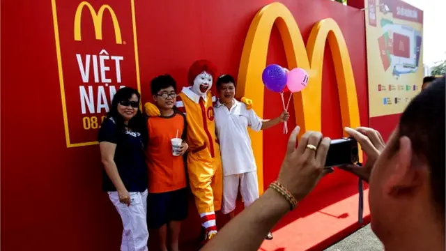 McDonald, Ho Chi Minh, Vietnam, 2014