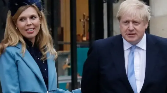 Carrie Symonds ve Boris Johnson