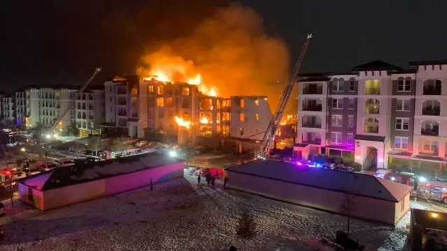 Incendio en San Antonio, Texas