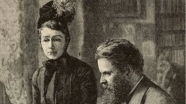 آن بلانت وزوجها ويلفريد