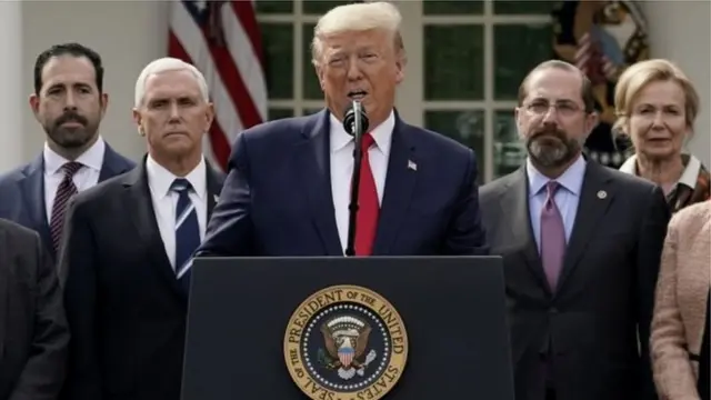 သမ္မတ ထရမ့် ရဲ့ အရေးပေါ် ကြေညာချက်