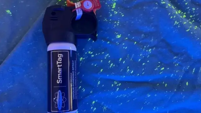 ఈ కిట్‌లో హ్యాండ్ స్ప్రే, తలుపులకు రాయడానికి ఒక చిక్కటి పదార్థం, దానంతట అదే తెరుచుకుని ద్రవాన్ని పిచకారీ చేసే ఒక సాధనం ఉంటాయి.