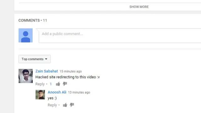 ’پی ٹی آئی آفیشل ویڈیوز‘ نامی چینل کی اس ویڈیو پر تبصرے