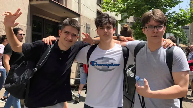 протест Прва гимназија