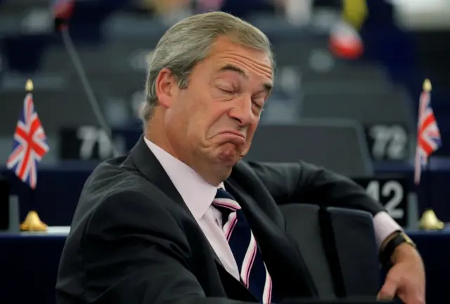 El líder del Partido de la Independencia de Reino Unido (UKIP), Nigel Farage.