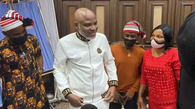 Nnamdi Kanu n'ụlọikpe