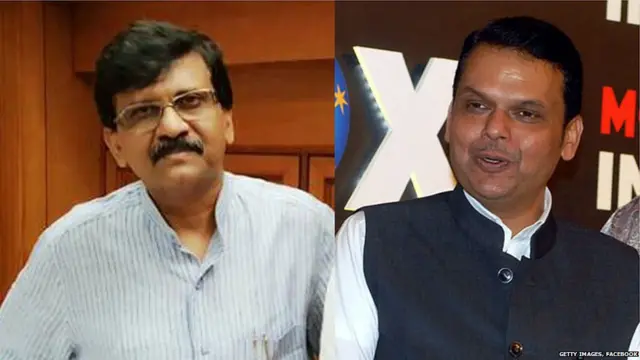 संजय राऊत, फडणवीस