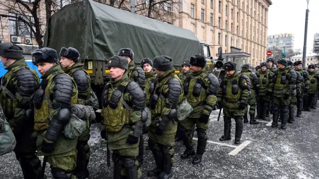 Росгвардия готовится к акции оппозиции