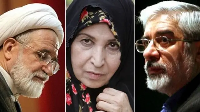 موسوی، رهنورد و کروبی