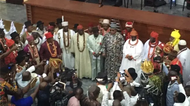 Traditional rulers in Nigeria wey dey Rivers State