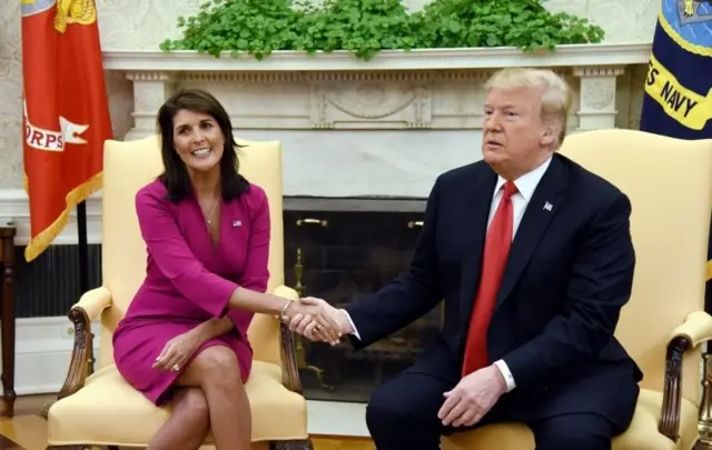 Nikki Haley ve Donald Trump