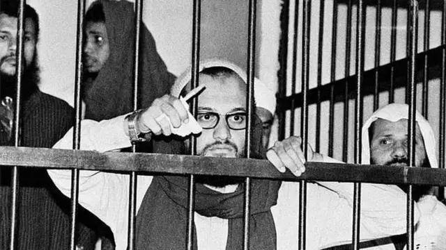 په 1981 کال الظواهري د سادات د وژلو محاکمې پرمهال