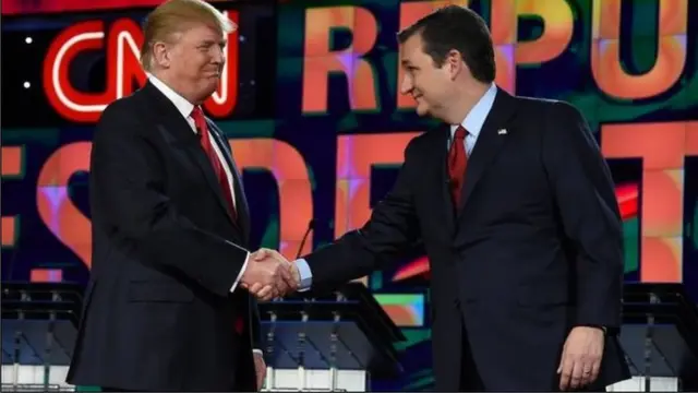 特朗普和克鲁兹