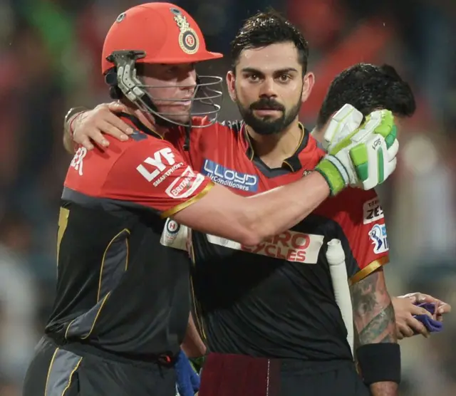 एबी डिविलियर्स, विराट कोहली