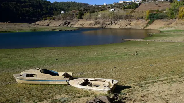 Засуха в Испании, октябрь 2017 года.