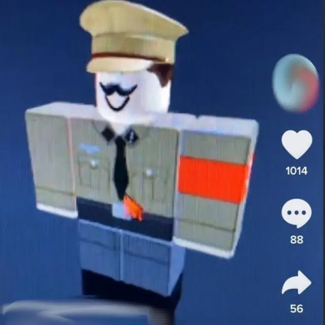 Hitler roblox character