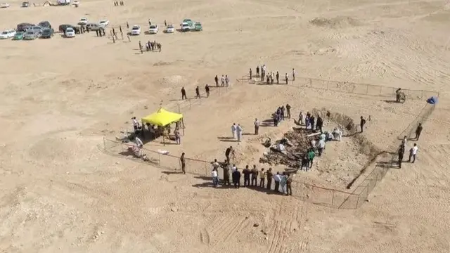 موقع مقبرة جماعية بالعراق
