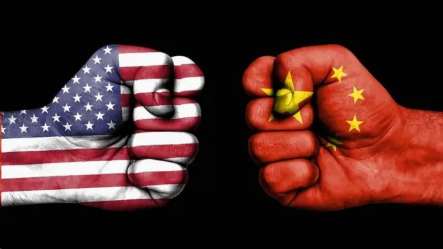美国与中国