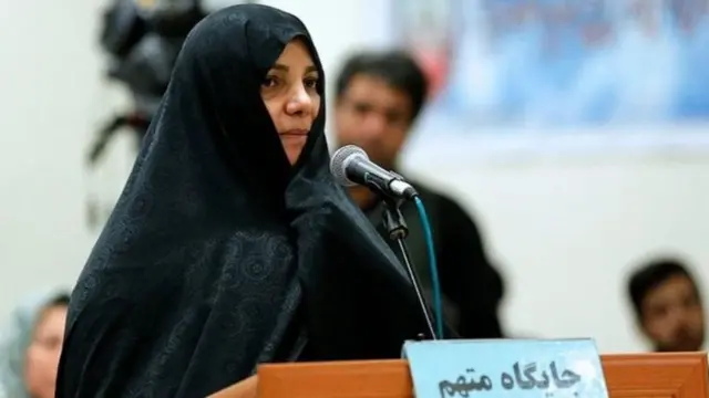 شبنم نعمت‌زاده به اتهام اخلال در نظام اقتصادی به ۲۰ سال زندان و ۷۴ ضربه شلاق محکوم شده است