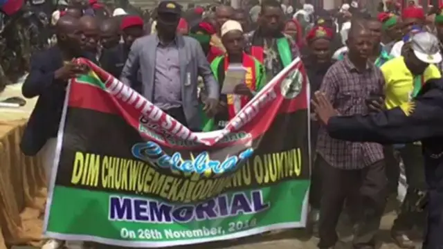 Otu ndị bịara emume ncheta Ojukwu