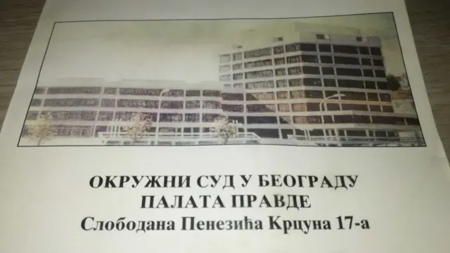 Propusnica za suđenje novinara Predraga Vujića