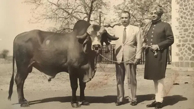 બ્રાઝિલના સેરટાનોપોલિસમાં સીડની સાથે મહારાજા કૃષ્ણકુમારસિંહ