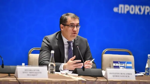 Ўзбекистон Адлия вазири Русланбек Давлетов