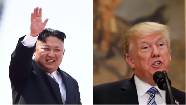 Colagemcasino 356fotos mostra Kim Jong-un e Donald Trump