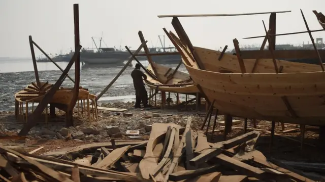 کراچی میں کشتیاں بنانے کی صنعت