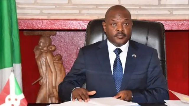 Pierre Nkurunziza ni Perezida w'u Burundi guhera mu mwaka wa 2005