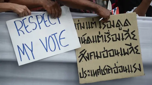 ม็อบอยากเลือกตั้ง