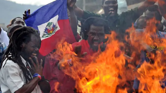 Protestas Haiti