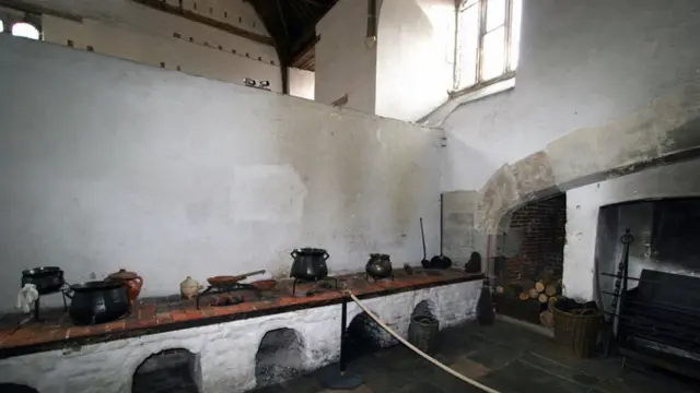 Кухня во дворце Хэмптон-корт