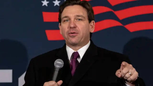 大差で2位になったデサンティス氏