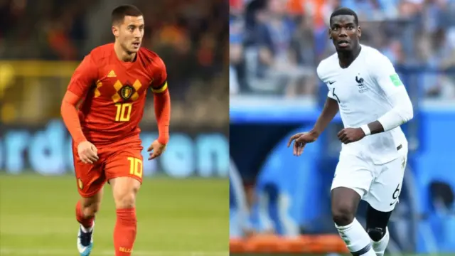 Hazard and Pogba