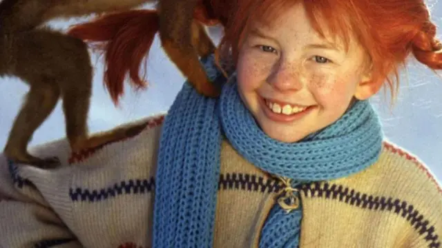 A personagem Pippi Meialonga